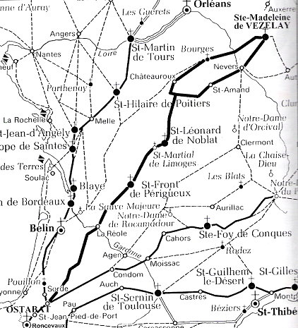 Rotas de V�zelay