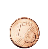 Euro - Moeda de 1 centavo