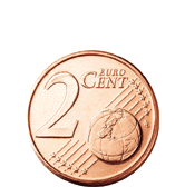 Euro - Moeda de 2 centavos