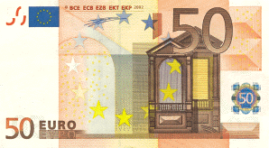 Euro - C�dula de 50