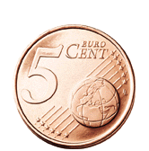 Euro - Moeda de 3 centavos