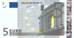 Euro - C�dula de 