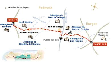 Caminho em Castrojeriz